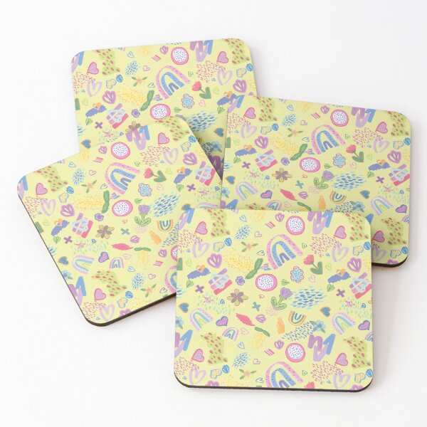 Artikelvorschau, Kinder-Pastell-Design in Gelb! entworfen und verkauft von FuriByDesign.