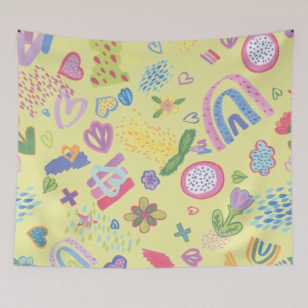 Item preview, Kids Pastel Design in Yellow! designed and sold by FuriByDesign.