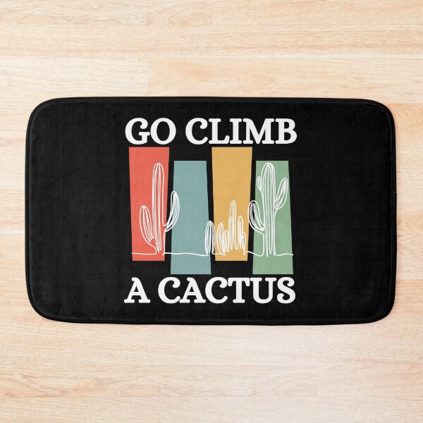 Item preview, Go Climb A Cactus Succulent Plant Funny Retro Cactus designed and sold by Wiss2Arts.