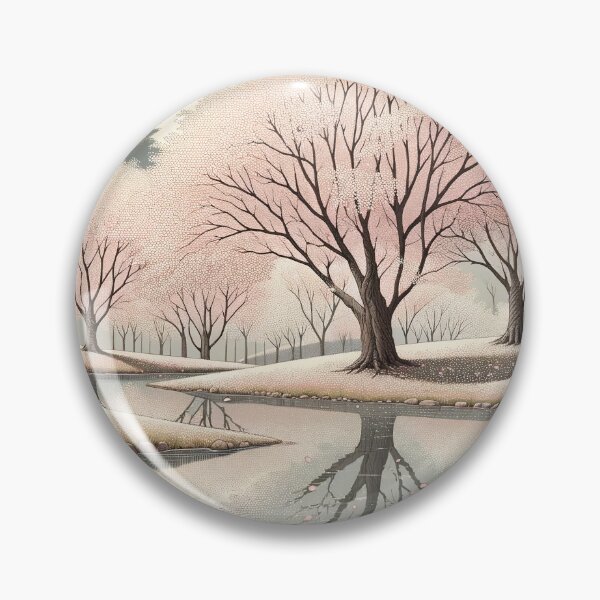 Item preview, Tranquil Reflections in Springtime Grove designed and sold by PictorialWhimsy.