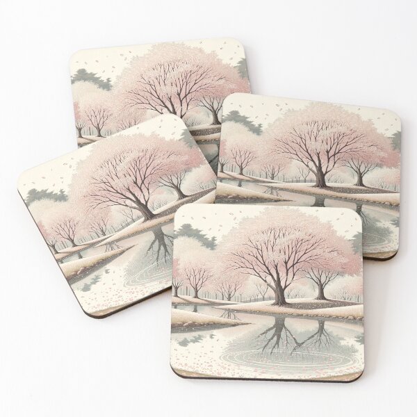 Item preview, Tranquil Reflections in Springtime Grove designed and sold by PictorialWhimsy.
