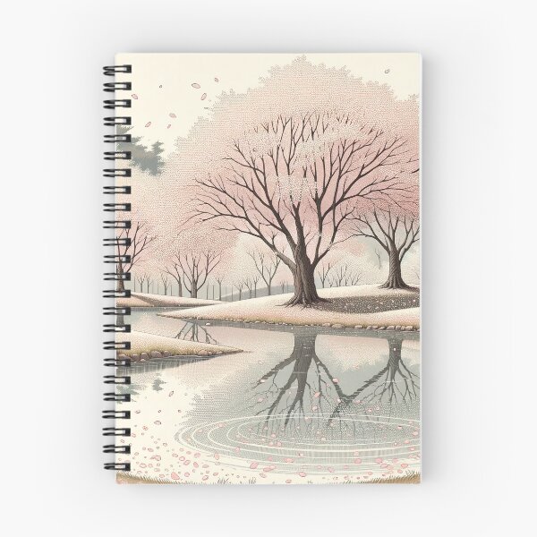Item preview, Tranquil Reflections in Springtime Grove designed and sold by PictorialWhimsy.