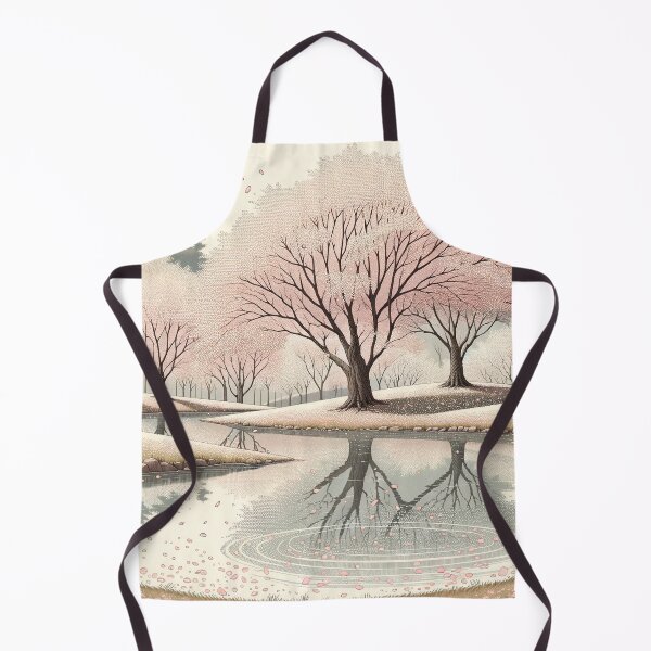 Item preview, Tranquil Reflections in Springtime Grove designed and sold by PictorialWhimsy.