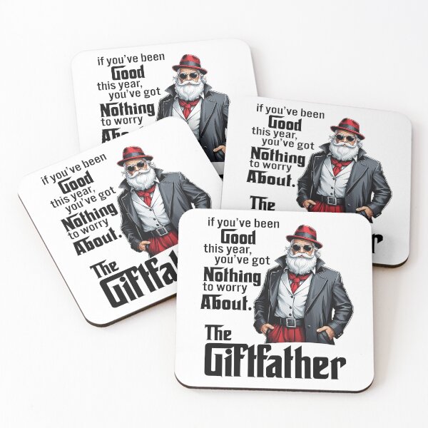 Item preview, The Giftfather, Santa Claus, Gangster Santa designed and sold by tamigrace0113.