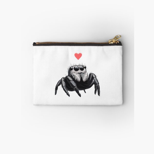 Item preview, Cute jumping spider of love designed and sold by TomFrontierArt.