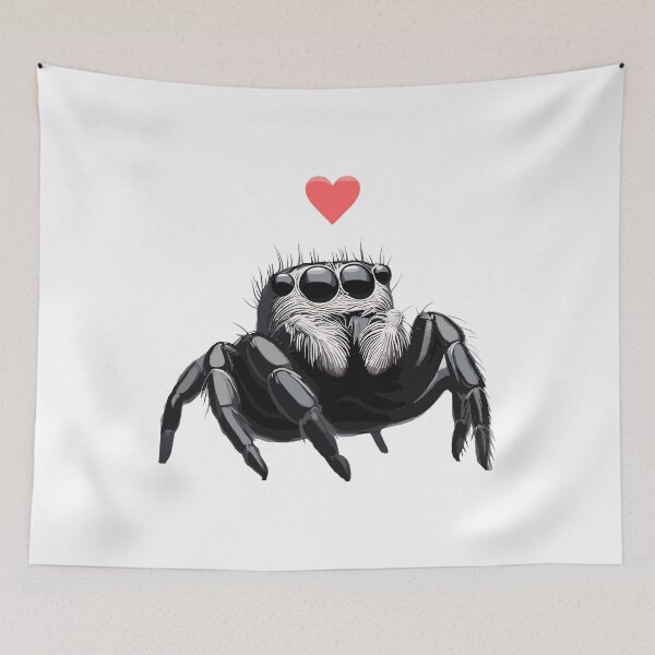 Artikelvorschau, Süße Springspinne der Liebe entworfen und verkauft von TomFrontierArt.
