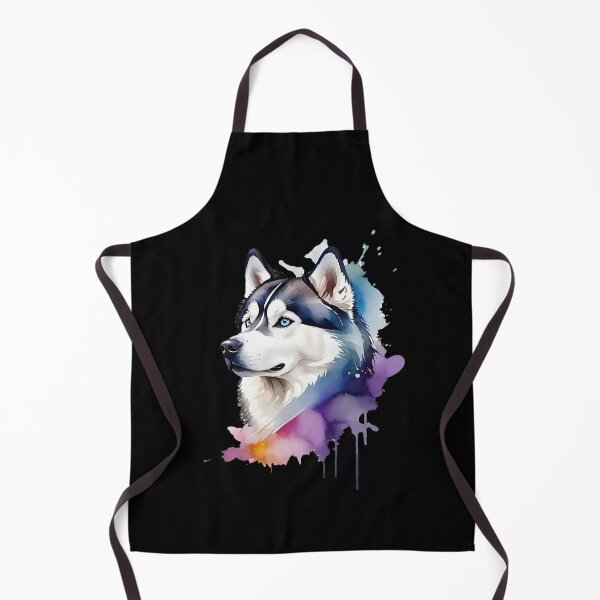 Artikelvorschau, Aquarell Hund Husky Sibirier entworfen und verkauft von koolcreative.