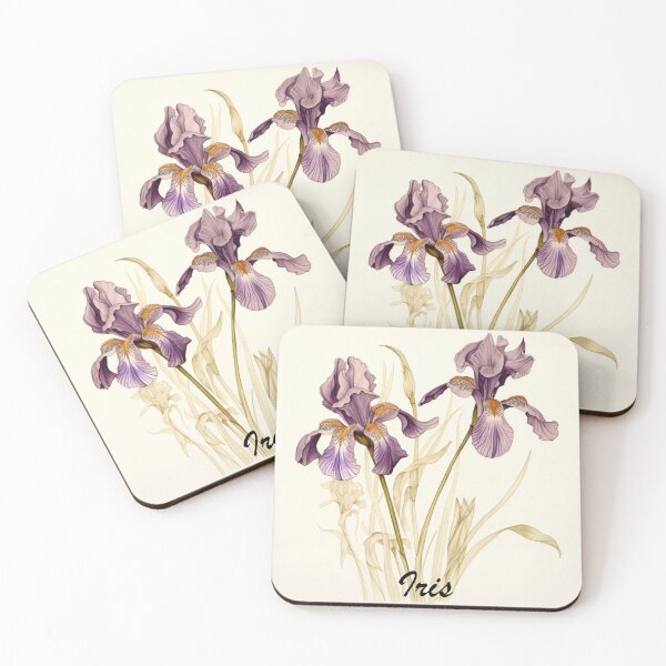 Item preview, Iris Flowers Inspired By My Mothers Flower Paintings  designed and sold by CDC40.