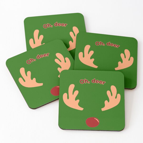 Item preview, Green Oh, deer designed and sold by Charlottieloux.