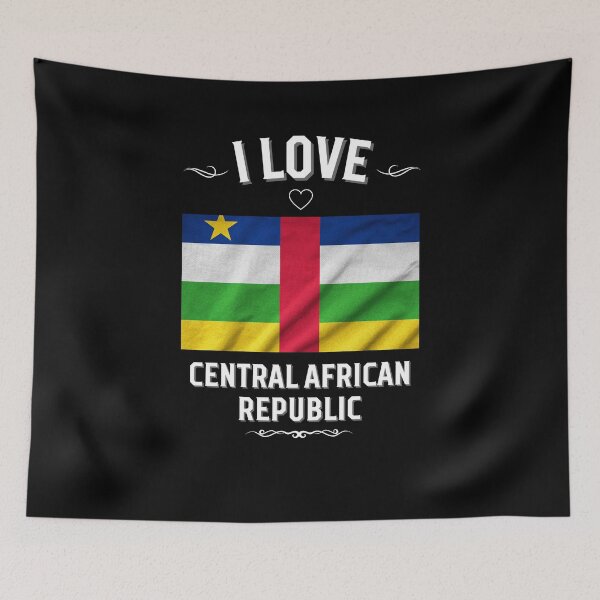 Item preview, I Love Central African Republic designed and sold by LoveMyRoots.
