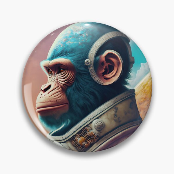 Item preview, Space Monkey Astronaut | Blue Kind | Universe Explorer designed and sold by monkeybusiness.pt.