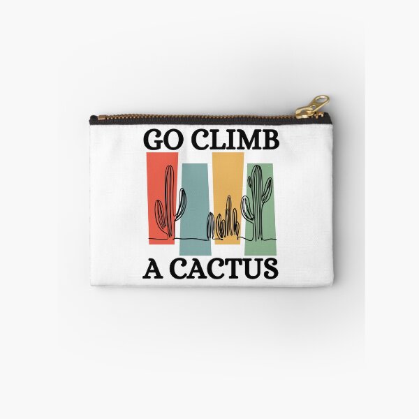 Item preview, Go Climb A Cactus Succulent Plant Funny Retro Cactus designed and sold by Wiss2Arts.