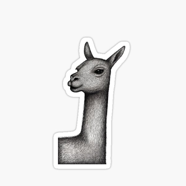 Guanaco vibes Sticker