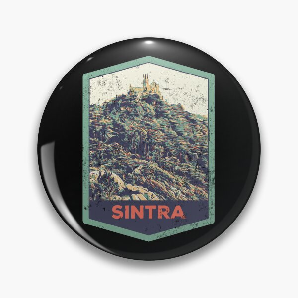 Item preview, Sintra Pena Palace Illustration Print - Portuguese Artwork designed and sold by Lemomo-artworks.
