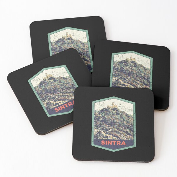 Item preview, Sintra Pena Palace Illustration Print - Portuguese Artwork designed and sold by Lemomo-artworks.