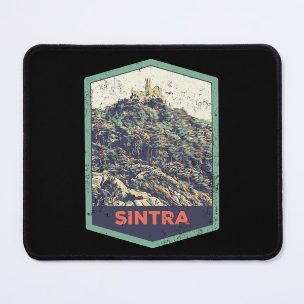 Item preview, Sintra Pena Palace Illustration Print - Portuguese Artwork designed and sold by Lemomo-artworks.