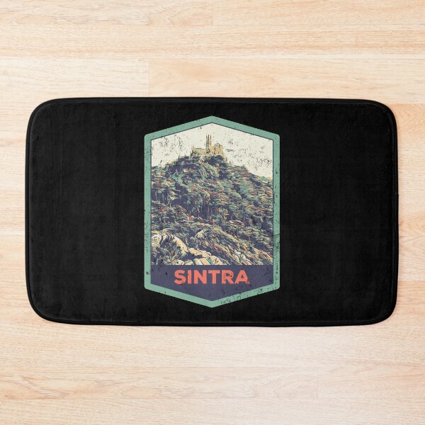 Item preview, Sintra Pena Palace Illustration Print - Portuguese Artwork designed and sold by Lemomo-artworks.