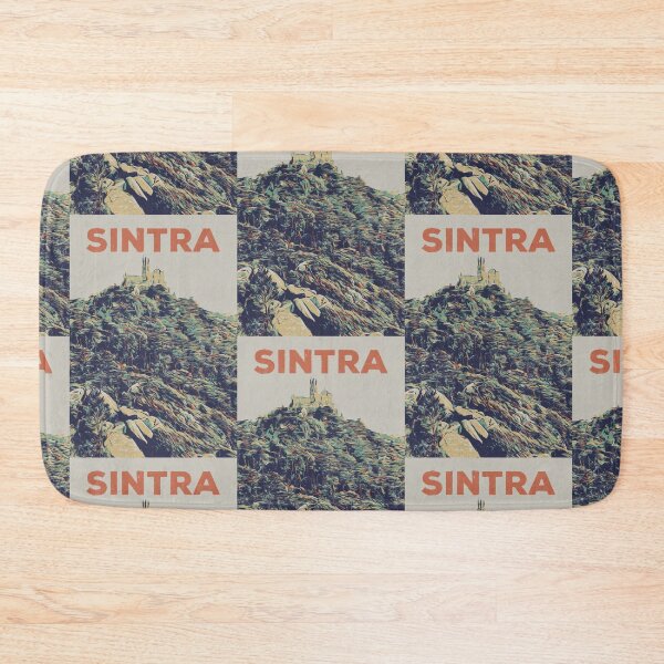 Item preview, Sintra Pena Palace Illustration Print - Portuguese Artwork designed and sold by Lemomo-artworks.