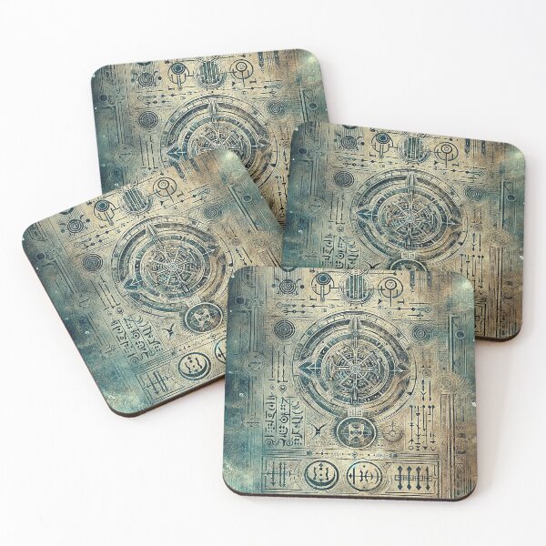Item preview, Encrypted Wisdom: The Ancient Glyphs of Atlantis designed and sold by darkfantasy-atk.