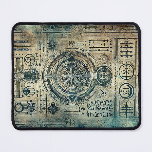 Item preview, Encrypted Wisdom: The Ancient Glyphs of Atlantis designed and sold by darkfantasy-atk.