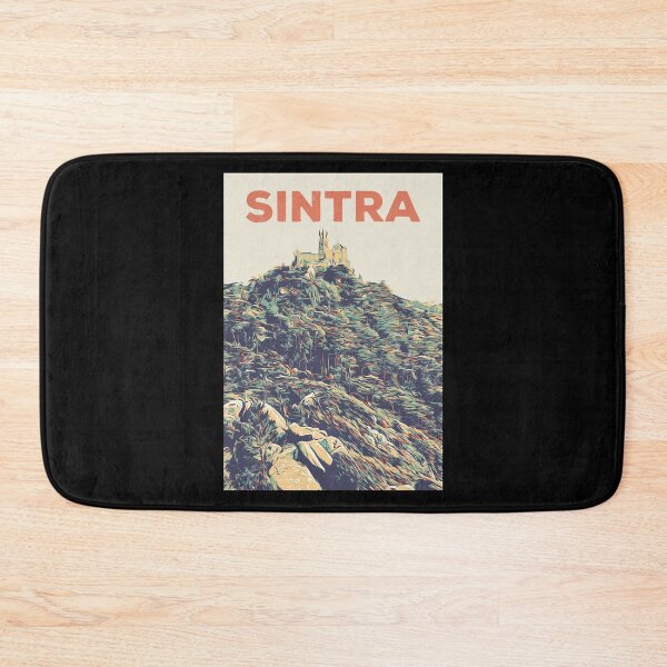 Item preview, Sintra Pena Palace Illustration Print - Portuguese Artwork designed and sold by Lemomo-artworks.