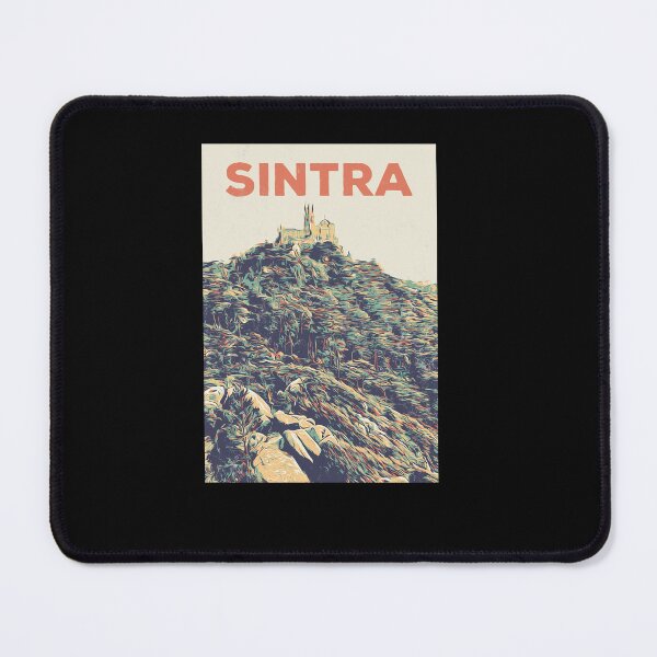 Item preview, Sintra Pena Palace Illustration Print - Portuguese Artwork designed and sold by Lemomo-artworks.