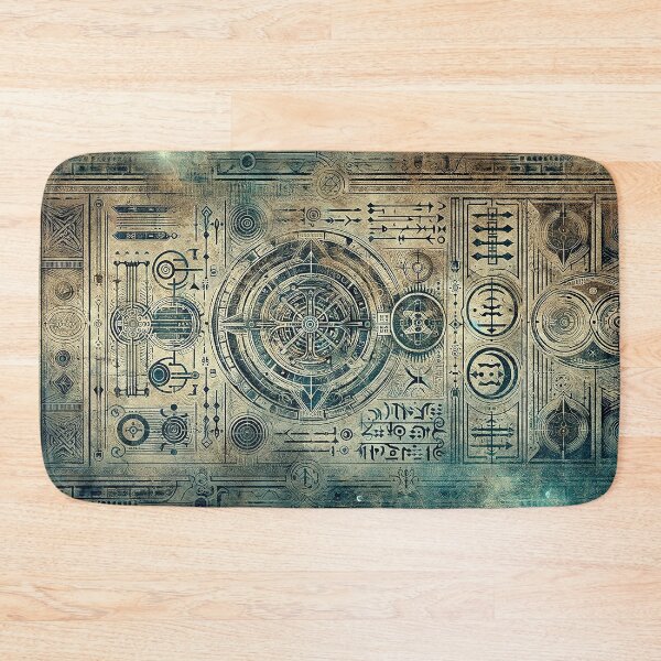 Item preview, Encrypted Wisdom: The Ancient Glyphs of Atlantis designed and sold by darkfantasy-atk.