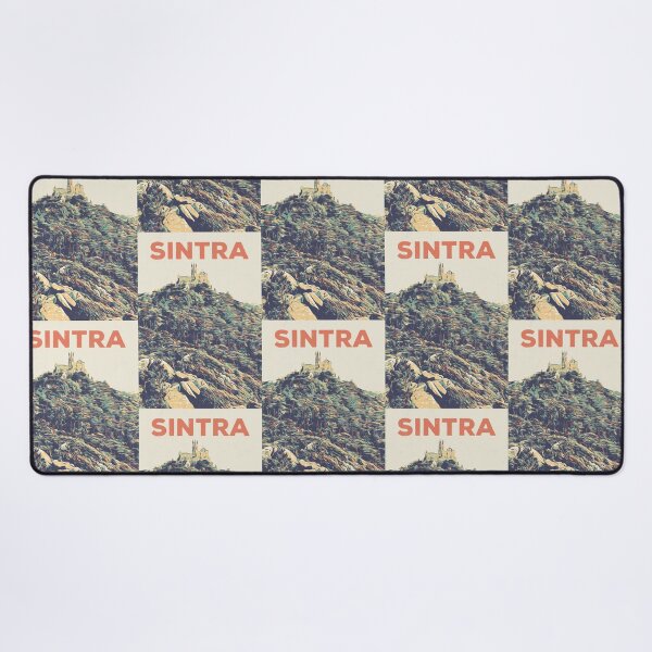 Item preview, Sintra Pena Palace Illustration Print - Portuguese Artwork designed and sold by Lemomo-artworks.