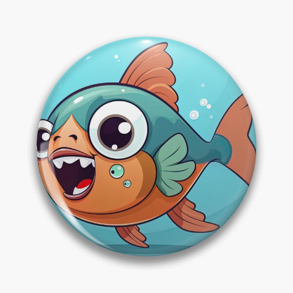 Item preview, Piranha | cute style designed and sold by ComicsFactory.
