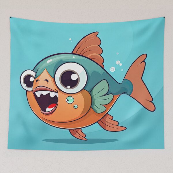 Item preview, Piranha | cute style designed and sold by ComicsFactory.