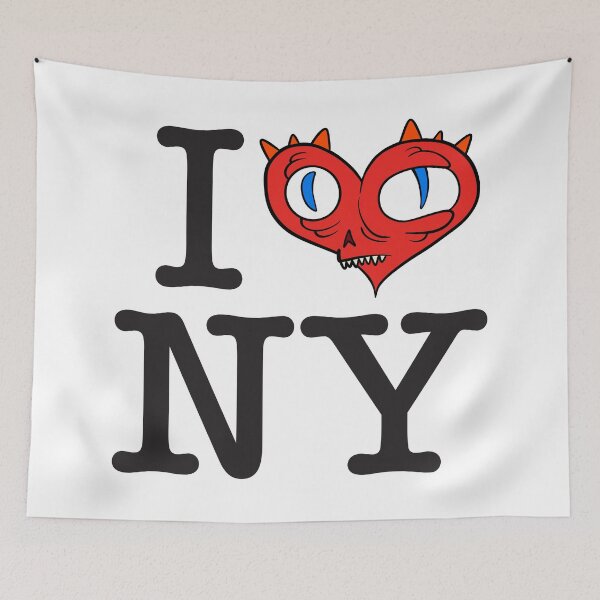 Item preview, I LIKE (MONSTROUS) NY - Monster Number Seventeen designed and sold by mrdelman.