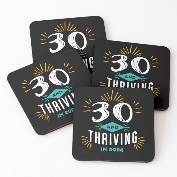 Item preview, Turning 30 in 2024, 2024 is here, 30 is the new frontier, birthday gift  designed and sold by CORINNE W.