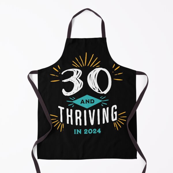 Item preview, Turning 30 in 2024, 2024 is here, 30 is the new frontier, birthday gift designed and sold by CORINNE W.