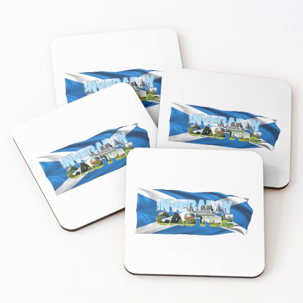 Item preview, INVERARAY CASTLE - Scotland with Flag designed and sold by Adam Gormley.