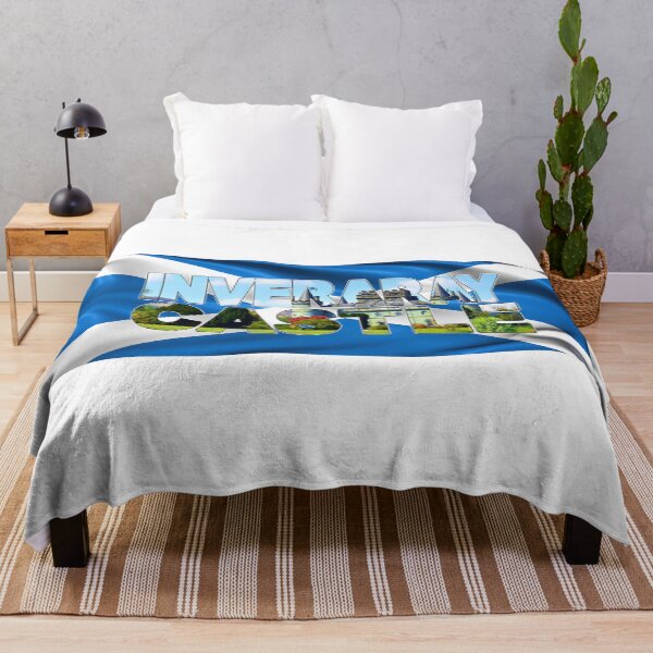 Item preview, INVERARAY CASTLE - Scotland with Flag designed and sold by Adam Gormley.