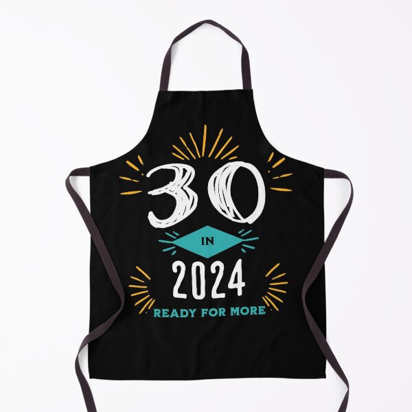 Item preview, Turning 30 in 2024, 2024 is here, 30 is the new frontier, birthday gift designed and sold by CORINNE W.