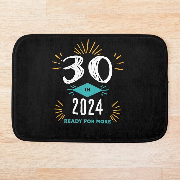 Item preview, Cumplir 30 años en 2024, 2024 está aquí, 30 es la nueva frontera, regalo de cumpleaños designed and sold by CORINNE W.