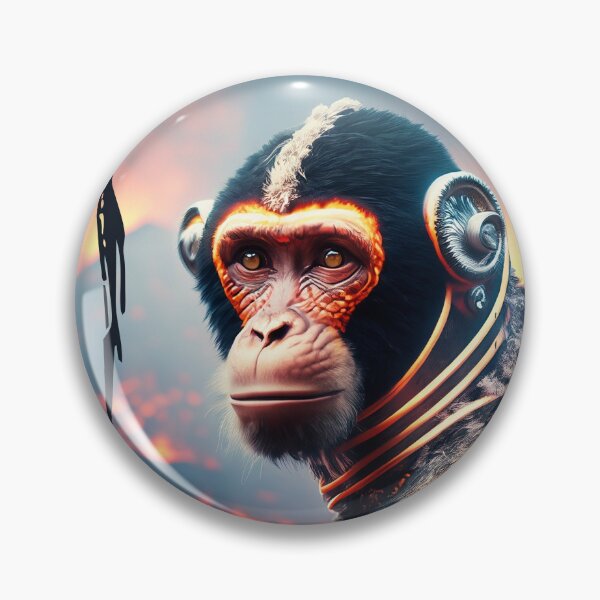 Item preview, Space Monkey Astronaut | Volcano Planet | Universe Explorer designed and sold by monkeybusiness.pt.