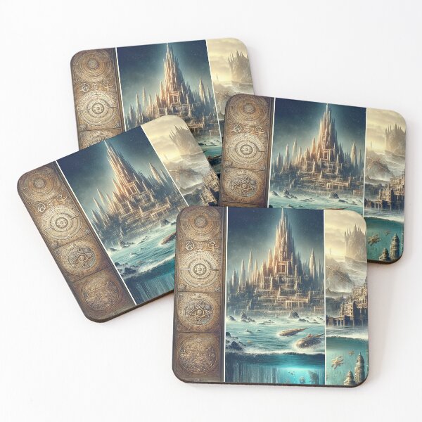 Item preview, Secrets of Atlantis: A Five-Part Panorama of the Sunken City designed and sold by darkfantasy-atk.