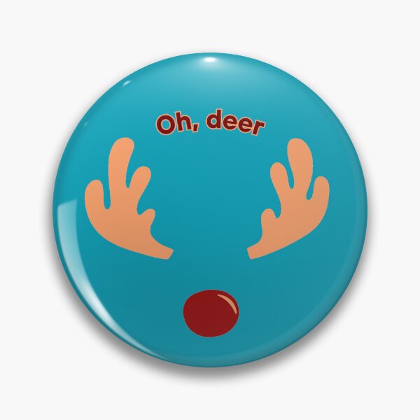 Item preview, Blue Oh, deer designed and sold by Charlottieloux.