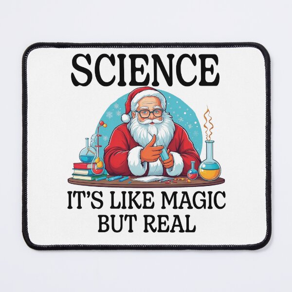 Item preview, Science Teacher Santa, Science is like magic but real designed and sold by tamigrace0113.