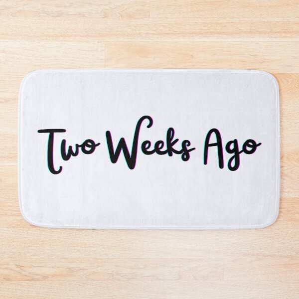 Item preview, Two Weeks Ago Lyric Image designed and sold by katiebca2.