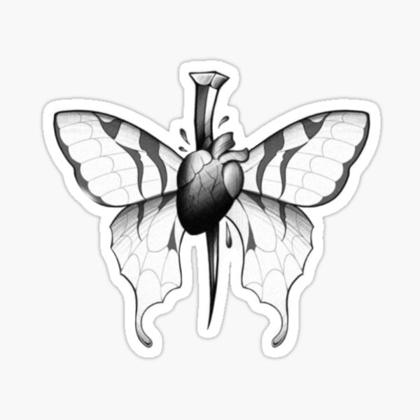 heart seeking freedom Sticker