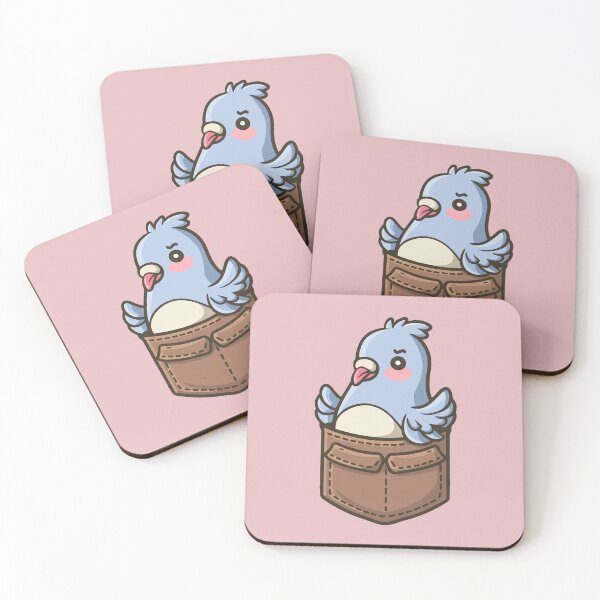Item preview, Pet pigeon in a pocket designed and sold by this-is-mona.