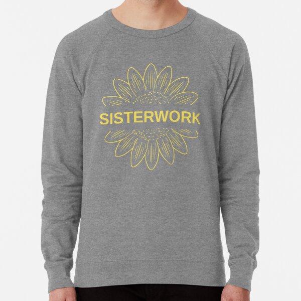 Item preview, Sisterwork Yellow Text designed and sold by Anna R. Reyes.