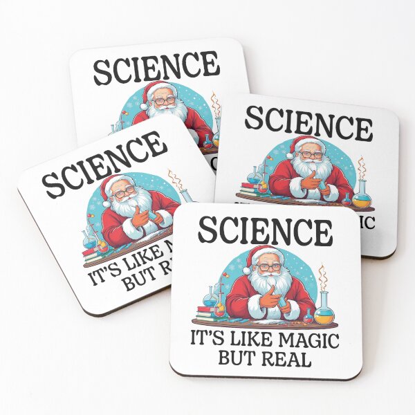 Item preview, Science Teacher Santa, Science is like magic but real designed and sold by tamigrace0113.