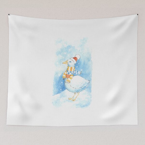 Item preview, Winter Goose Watercolour designed and sold by Brett Miley.
