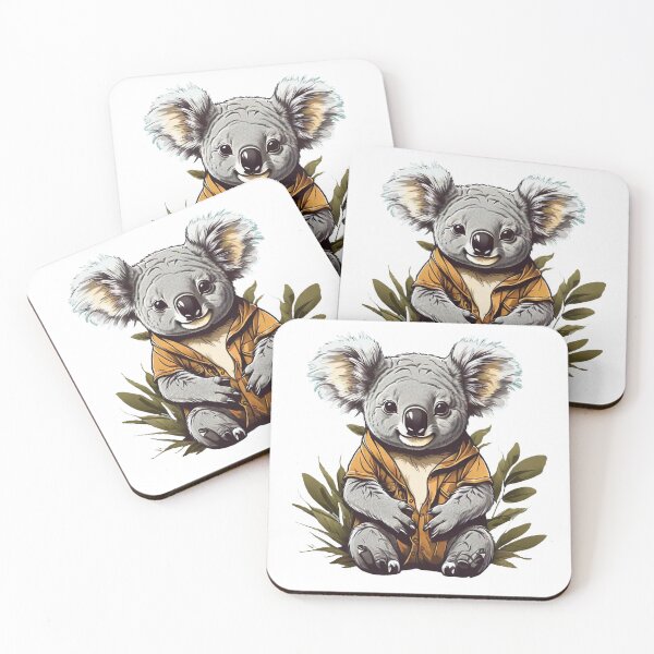 Item preview, KOALA SITTING IN THE LEAVES  designed and sold by PGAart.