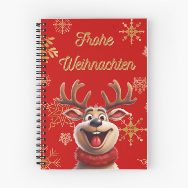 Item preview, Frohe Weihnachten mit Rentieren designed and sold by 2012DreamVision.