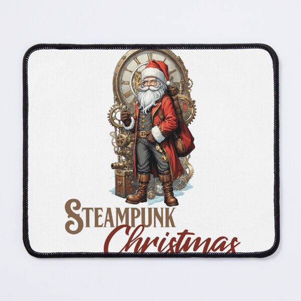 Item preview, Steampunk Santa, Have a Steampunk Christmas, Future Santa, designed and sold by tamigrace0113.